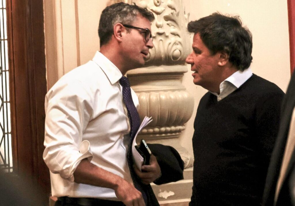 Facundo Manes denunció a Martín Menem por amenazas en los pasillos del Congreso y el libertario lo desmintió imagen-90