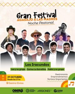 Los Iracundos estarán en el gran festival de agasajo a las madres y noche peatonal imagen-73