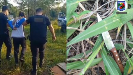 Grave ataque en la Aldea Ysyry: Un hombre fue apuñalado y el presunto autor del hecho detenido imagen-16