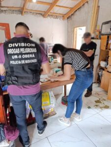 Allanaron en Oberá la casa de un delincuente investigado por robos y por “narcodelivery” imagen-2