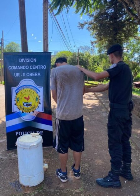 Cámaras de seguridad lo delataron robando, la policía lo detuvo y recuperó lo sustraído imagen-69