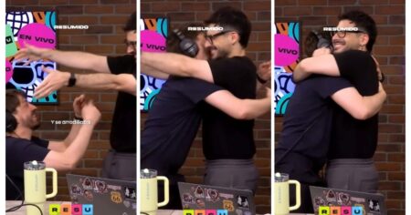 El periodista Pampito le pidió casamiento en vivo a su novio: el video del momento El periodista Pampito le pidió casamiento en vivo a su novio: el video del momento imagen-20