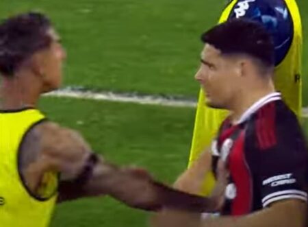 Racing vs. River: Salas se cruzó con Almendra y Acuña recibió un escupitajo imagen-5