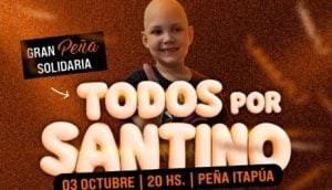 Músicos se unen este viernes en Posadas en una gran peña solidaria por Santino, el niño misionero que es símbolo de lucha contra la leucemia imagen-6