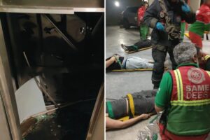 Palermo: se cayó un ascensor desde un séptimo piso y nueve jóvenes quedaron atrapados imagen-3