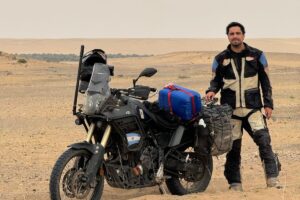 Recorrió África en moto, conoció 23 países y reveló detalles de un viaje único: “Tienen el poder de la sonrisa” imagen-2
