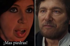 Javier Milei parodió una película de Star Wars: él como el héroe que se enfrenta a Cristina Kirchner y a la prensa imagen-1