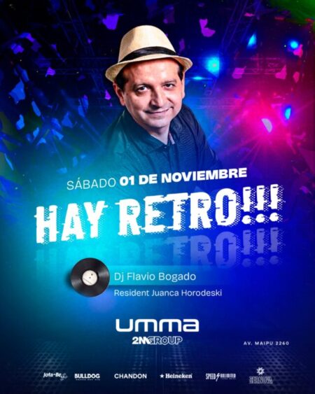 La Última Noche Retro del año llegará a Posadas con Flavio Bogado y Juanca Horodeski La Última Noche Retro del año llegará a Posadas con Flavio Bogado y Juanca Horodeski imagen-120