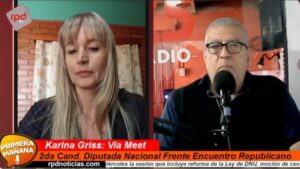 Karina Griss pide “votar con la realidad” imagen-2