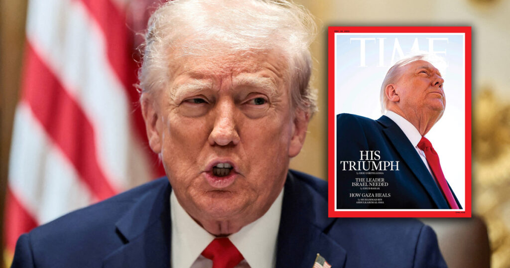 La insólita crítica de Donald Trump por la foto que eligieron para ponerlo en la tapa de la revista Time imagen-95