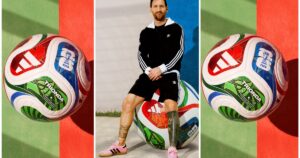 Messi ya domina la Trionda, la pelota oficial del Mundial 2026 imagen-1