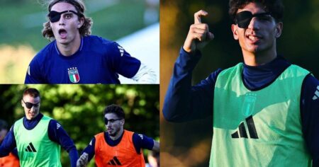 En modo pirata: el particular entrenamiento de la selección Sub 21 de Italia imagen-20