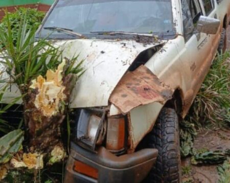 Una camioneta despistó por una falla en los frenos y terminó en una vivienda de Eldorado imagen-7