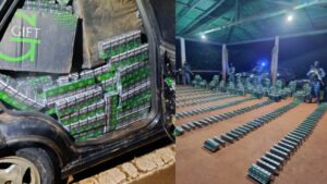 Tras una persecución Infantería secuestró un auto brasileño cargado con 90 millones en cigarrillos de contrabando imagen-1