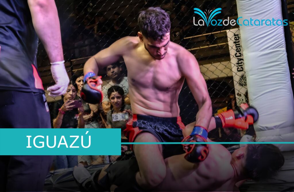 “En la selva sobrevive el más fuerte”: Iguazú mostró su fuerza en el torneo de MMA y kickboxing “En la selva sobrevive el más fuerte”: Iguazú mostró su fuerza en el torneo de MMA y kickboxing imagen-5
