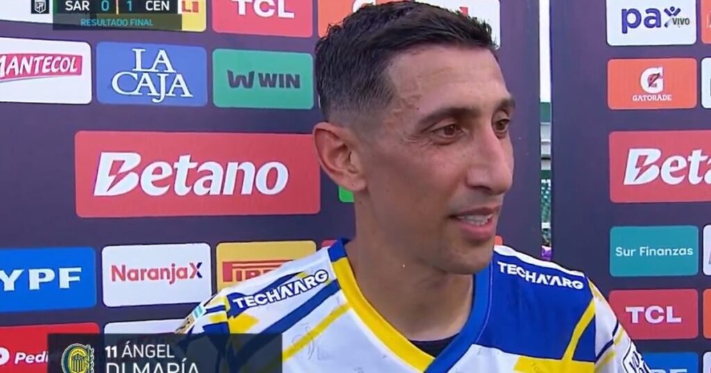 Di María, tras la clasificación de Central a la Libertadores: "Volví para esto" imagen-45