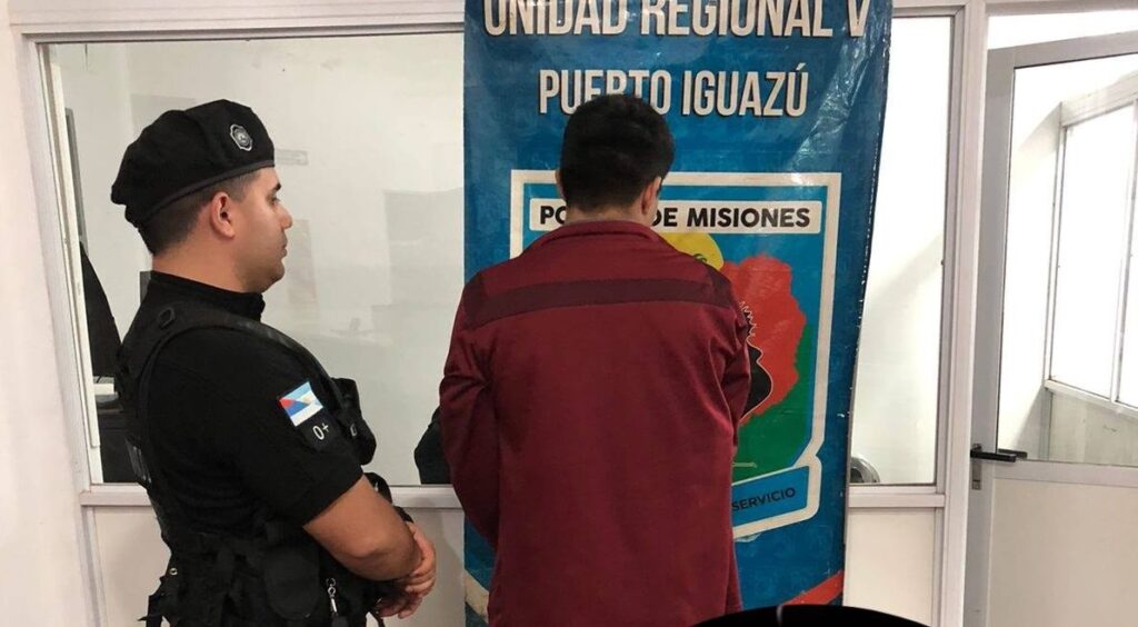 Puerto Esperanza: conducía alcoholizado, chocó contra un camión y terminó detenido imagen-4