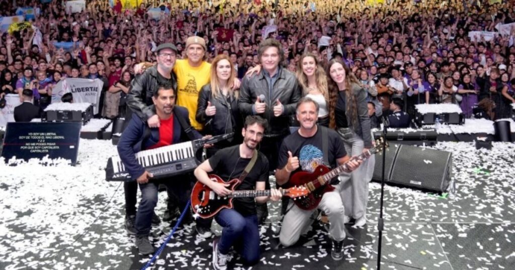 Quién es quién en La Banda Presidencial: diputados y la voz que hizo los coros en el show de Javier Milei imagen-5
