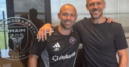 El encuentro entre dos ex River y Selección en Inter Miami: Mascherano y Demichelis imagen-17
