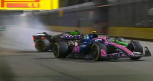Video: Franco Colapinto se salvó de que Nico Hulkenberg se estrellara contra él imagen-3