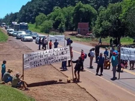 Delicia: la ruta 12 cortada por vecinos que reclaman servicios básicos imagen-103