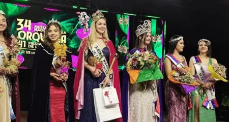 La Fiesta Nacional de la Orquídea y Provincial de la Flor coronó a sus nuevas soberanas imagen-3