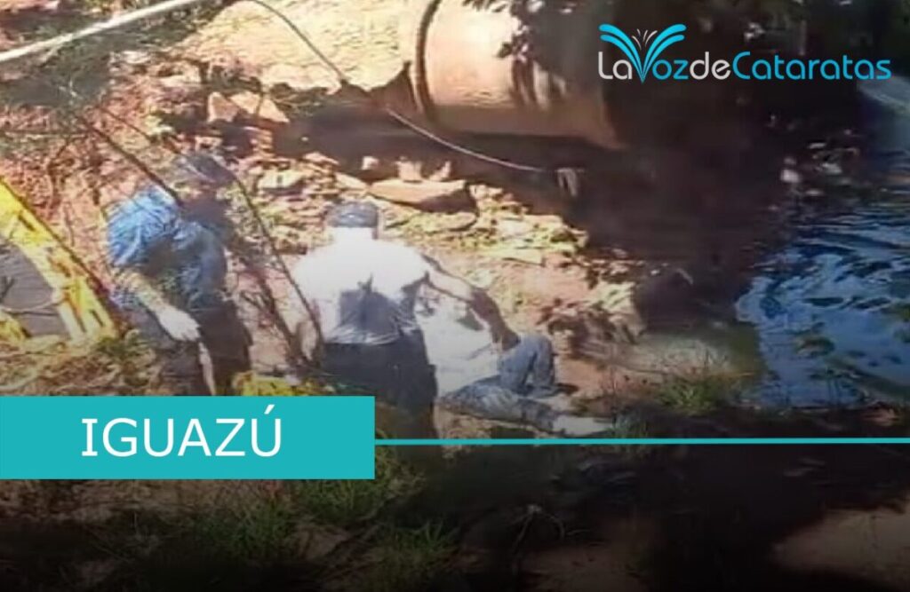 Rescataron a una mujer que cayó al cauce del arroyo Tacuara imagen-5