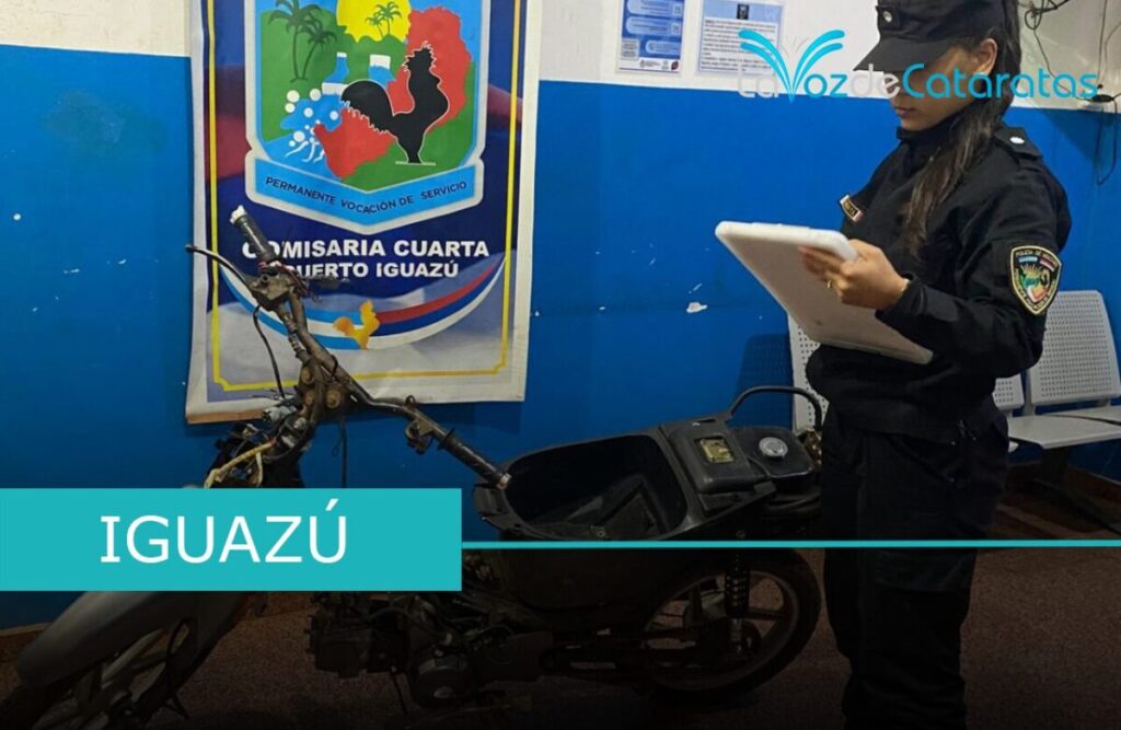 La Policía tras una persecución recuperó una motocicleta robada imagen-5