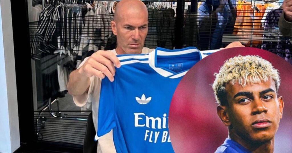Zinedine Zidane se rindió ante Lamine Yamal: "Me emociona cuando toca el balón" imagen-39