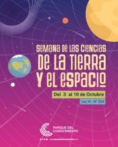 Este viernes inicia la la Semana de las Ciencias de la Tierra y el Espacio en el Parque del Conocimiento imagen-1