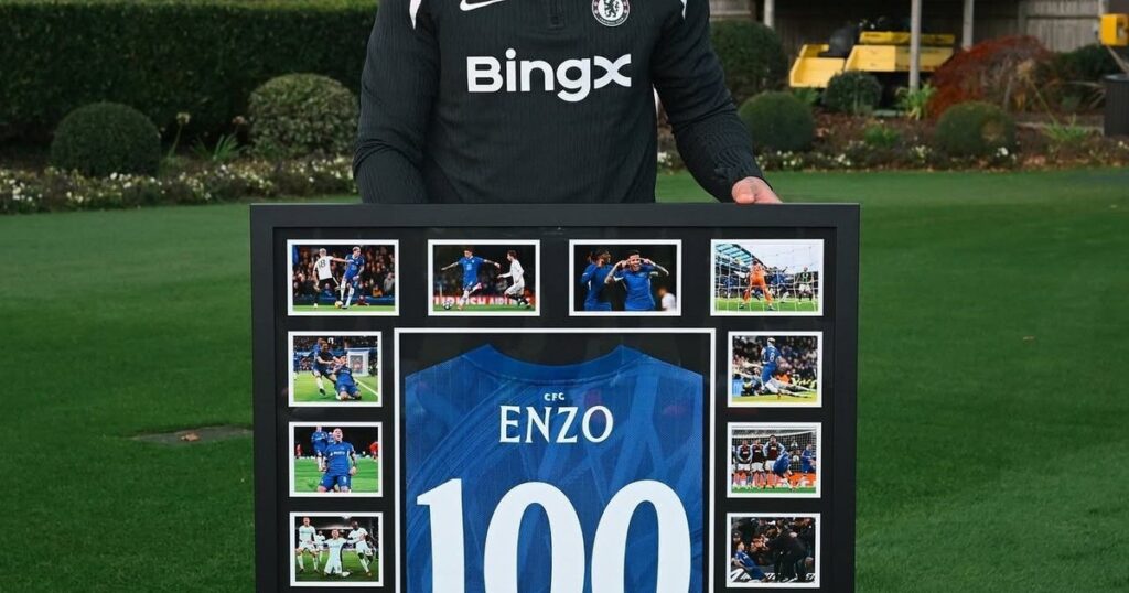 El reconocimiento de Chelsea para Enzo Fernández por una marca especial El reconocimiento de Chelsea para Enzo Fernández por una marca especial imagen-5