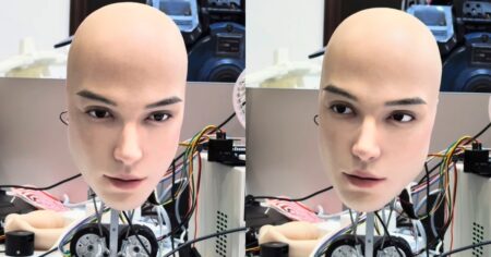 Una empresa china desarrolló un robot facial hiperrealista capaz de imitar expresiones humanas imagen-23