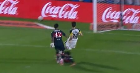Video: el penal que Penel no sancionó para Defensa y Justicia imagen-7