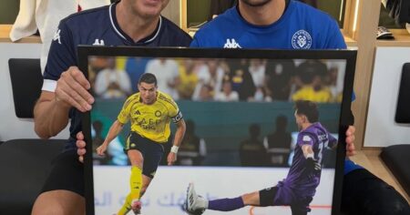 Cozzani mostró el recuerdo de su histórica atajada a Cristiano Ronaldo imagen-11