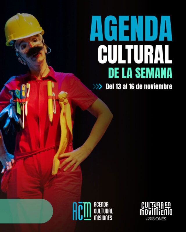 Agenda Cultural Misiones del 13 al 16 de noviembre Agenda Cultural Misiones del 13 al 16 de noviembre imagen-4