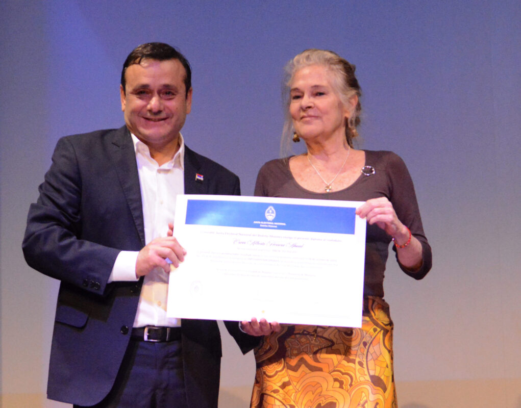 Acto de proclamación en Misiones: Herrera Ahuad recibió su diploma de diputado electo Acto de proclamación en Misiones: Herrera Ahuad recibió su diploma de diputado electo imagen-4