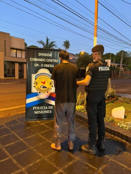 Dos hombres fueron detenidos por Amenaza de Muerte en Oberá Dos hombres fueron detenidos por Amenaza de Muerte en Oberá imagen-70