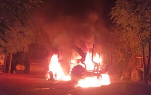 Incendio dañó maquinarias forestales en Itacaruaré imagen-71