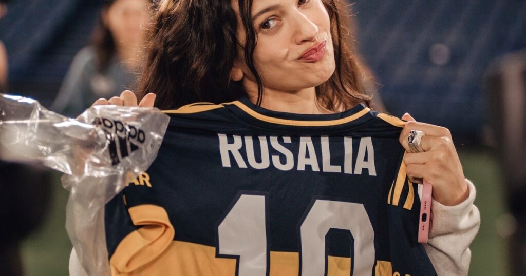 La artista internacional que visitó La Bombonera antes del partido contra Argentinos imagen-4