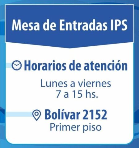 📍🛑 Mesa de Entradas del IPS – información importante 📍🛑 Mesa de Entradas del IPS – información importante imagen-82