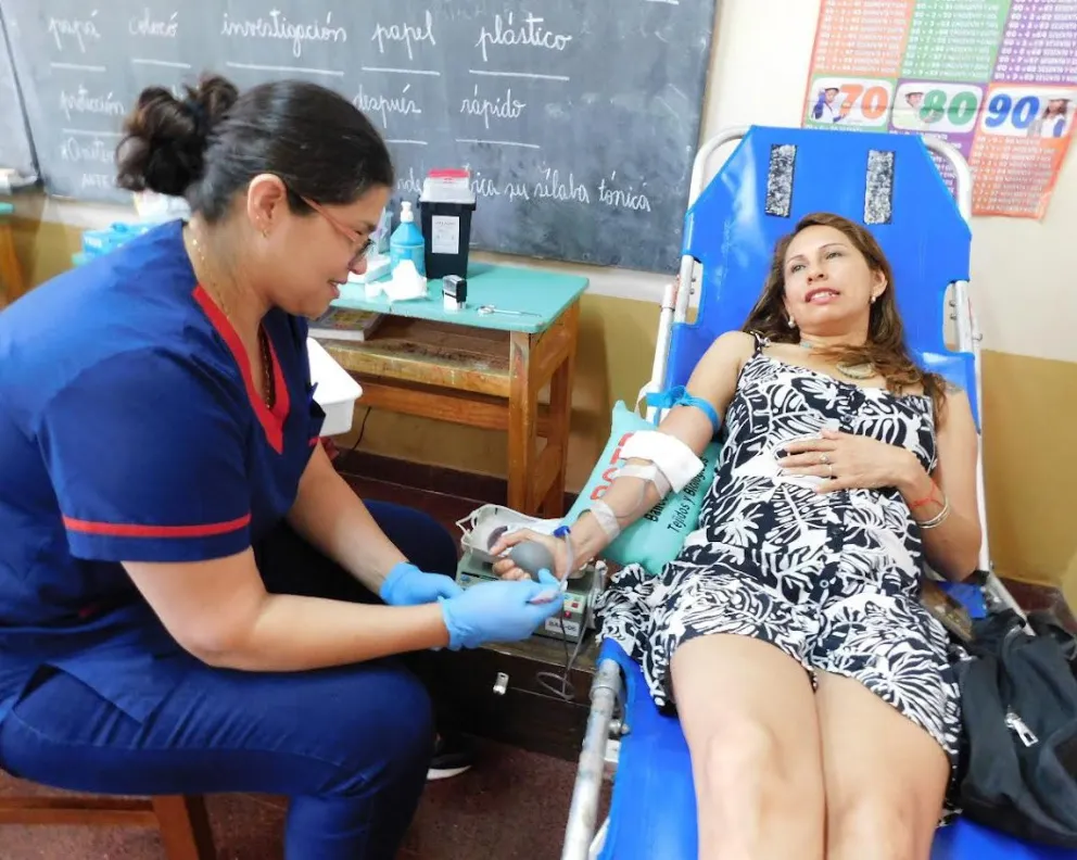Una nueva jornada de Donación Voluntaria de Sangre se concretó en Puerto Esperanza Una nueva jornada de Donación Voluntaria de Sangre se concretó en Puerto Esperanza imagen-3