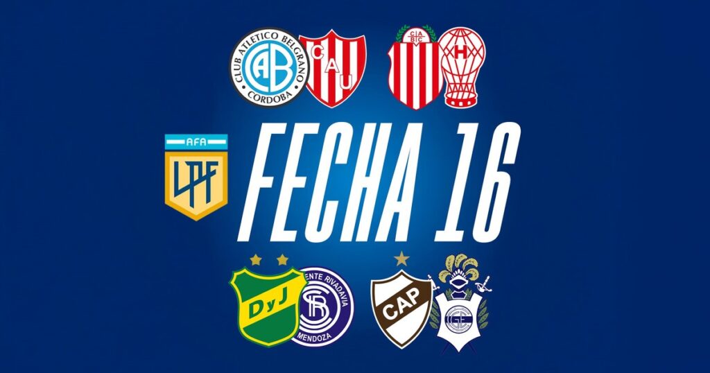 Se cierra la fecha 16: todo lo que se juegan los ocho equipos este lunes y a quiénes pueden afectar los resultados Se cierra la fecha 16: todo lo que se juegan los ocho equipos este lunes y a quiénes pueden afectar los resultados imagen-42