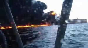 Tras el ataque ruso con más de 600 drones, Ucrania respondió con un ataque a dos petroleros de la “flota fantasma” imagen-103