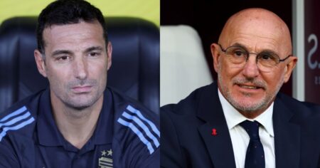 La Finalissima y el esperado duelo entre el alumno Scaloni y el maestro De la Fuente imagen-10