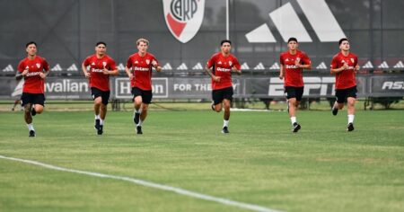 Le meten fuerza: práctica clave para River en su segundo día de pretemporada imagen-16