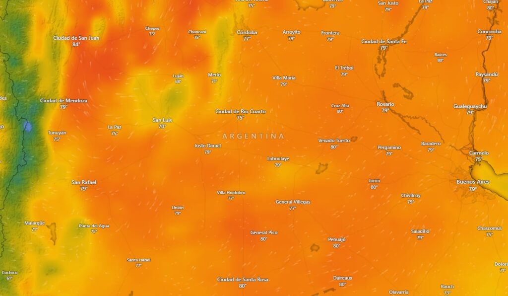 Fuerte suba de la temperatura: cuál será la jornada más agobiante de la semana, según el último pronóstico del SMN Fuerte suba de la temperatura: cuál será la jornada más agobiante de la semana, según el último pronóstico del SMN imagen-4
