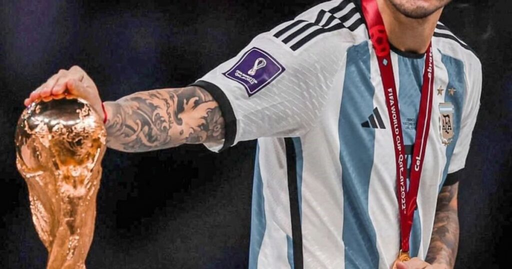 El emotivo video que subió Paredes por el aniversario de la Copa del Mundo imagen-4