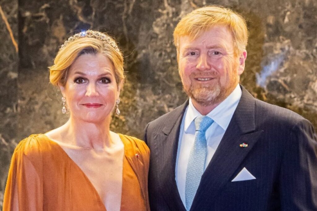 El jugado look de gala de Máxima Zorreguieta para su visita de estado a Surinam imagen-4