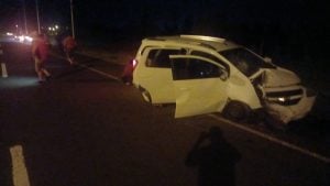 Un vehículo despistó en Cerro Corá sobre la Ruta Nacional 12: hubieron personas lesionadas imagen-10