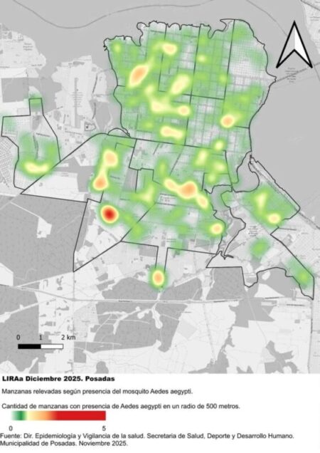 Posadas refuerza la prevención del dengue tras el último relevamiento LIRAa imagen-10